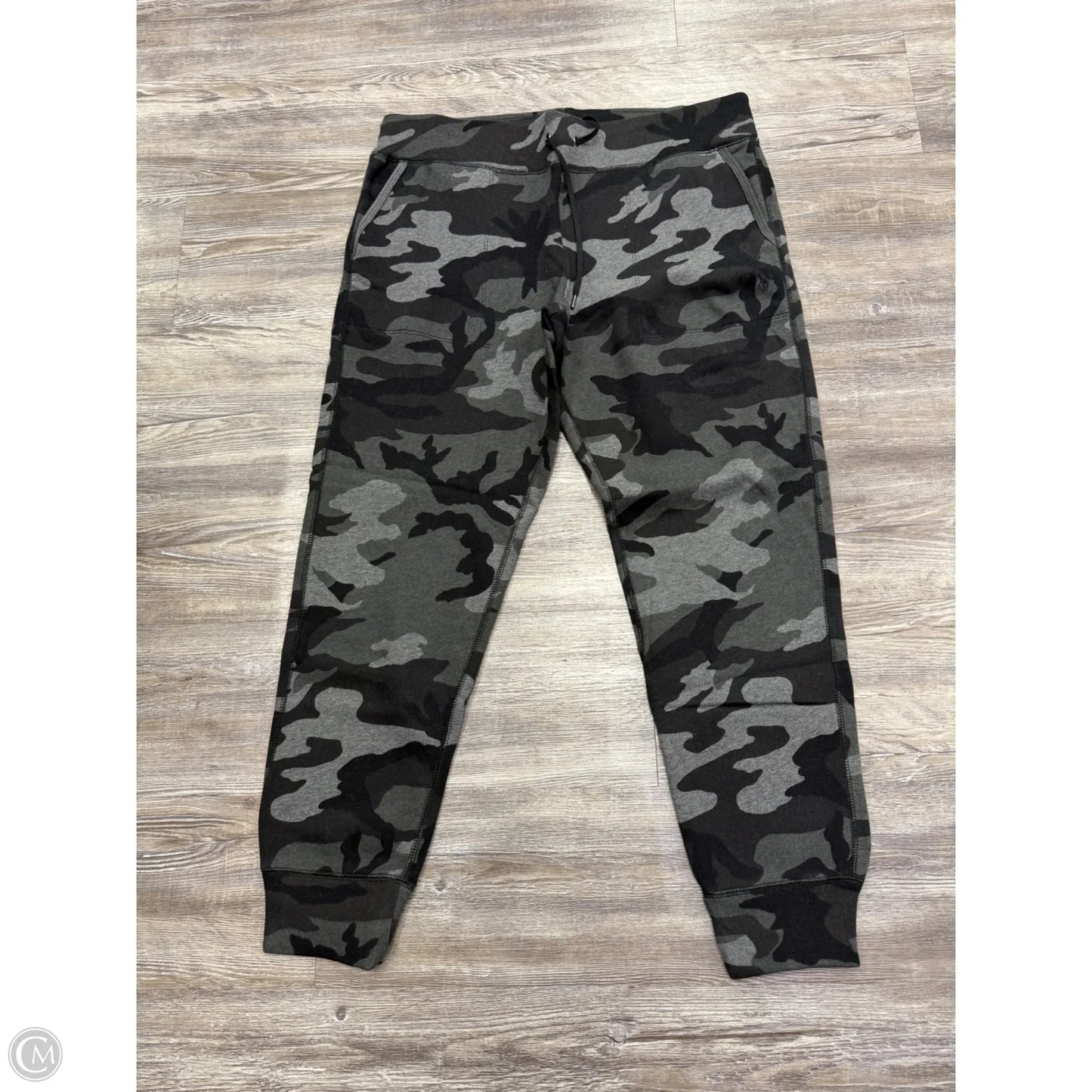 Pants Lounge By Ralph Lauren Blue Label In Camouflage Print, Size: L