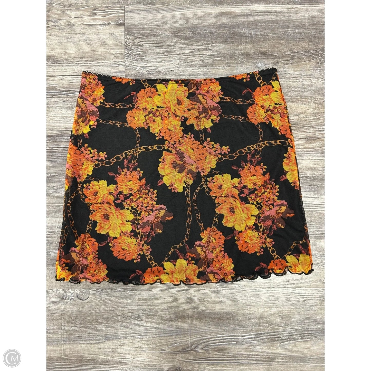 Skirt Mini & Short By Urban Outfitters In Floral Print, Size: M