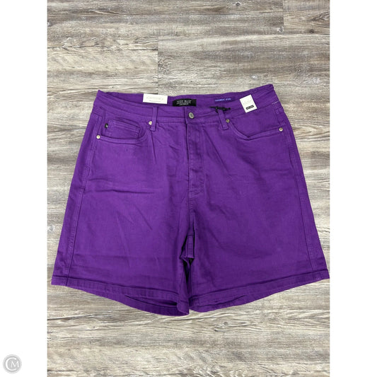 Shorts By Judy Blue In Purple, Size: 3x