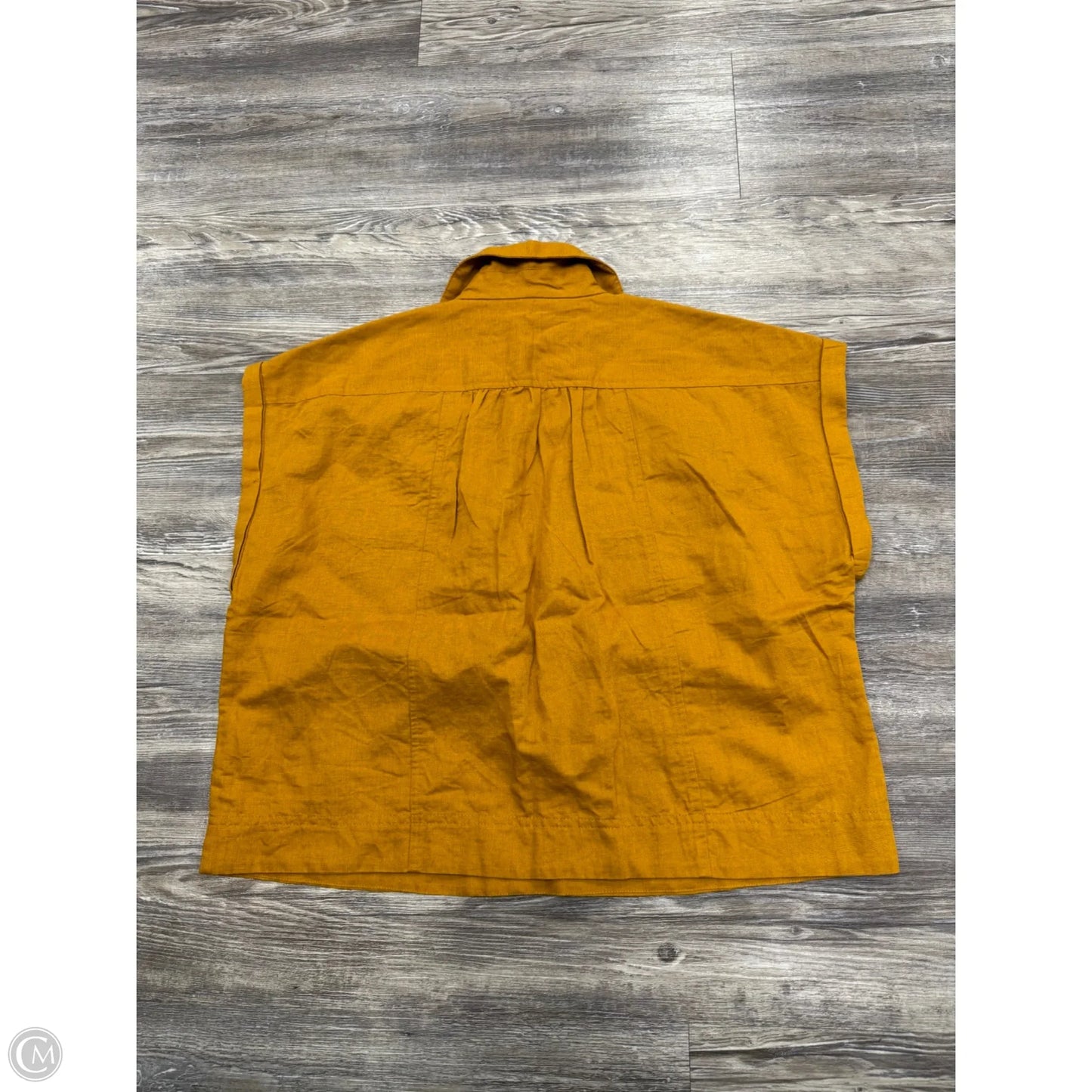 Top Sleeveless By Anthropologie In Orange, Size: M