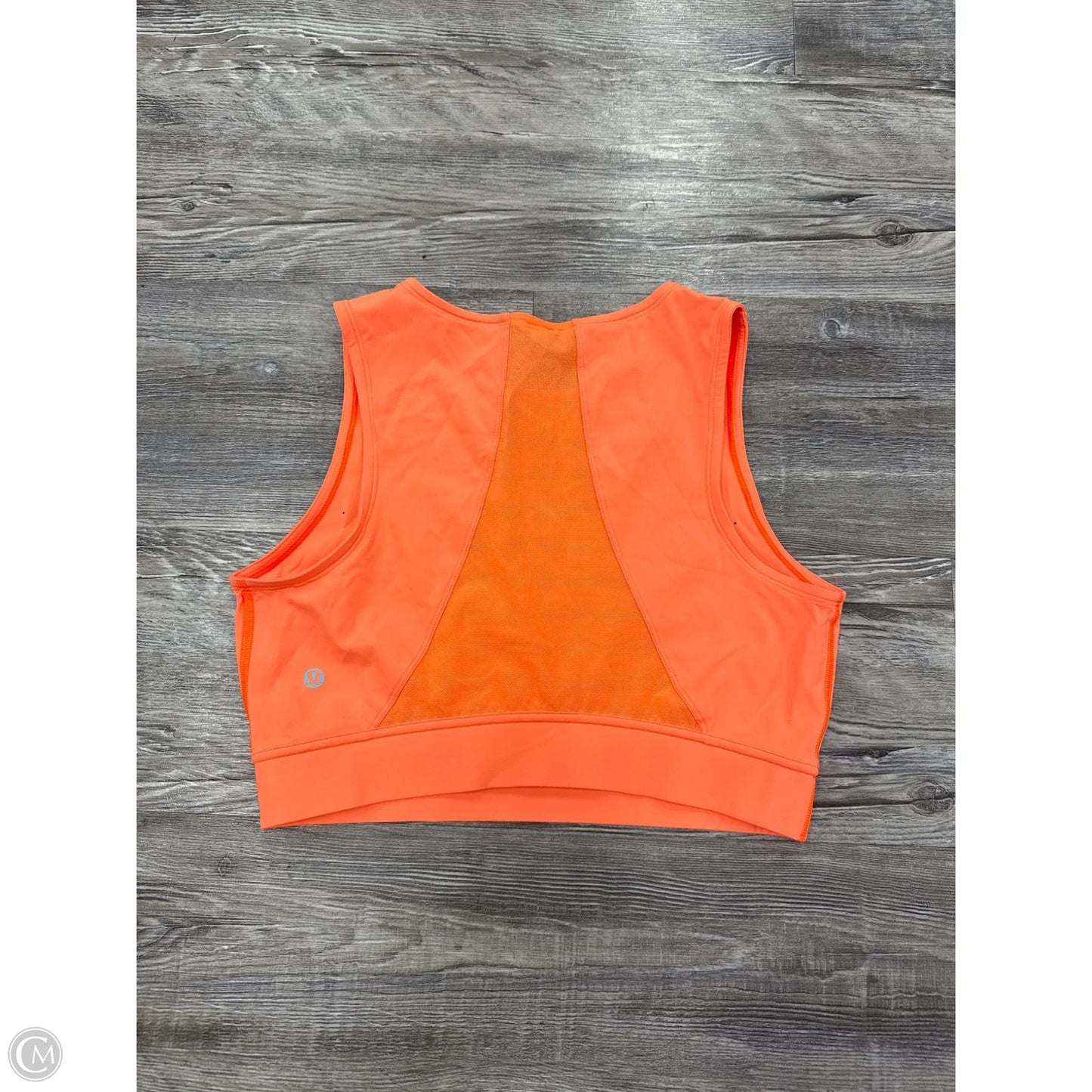 Athletic Bra By Lululemon In Orange, Size: 8