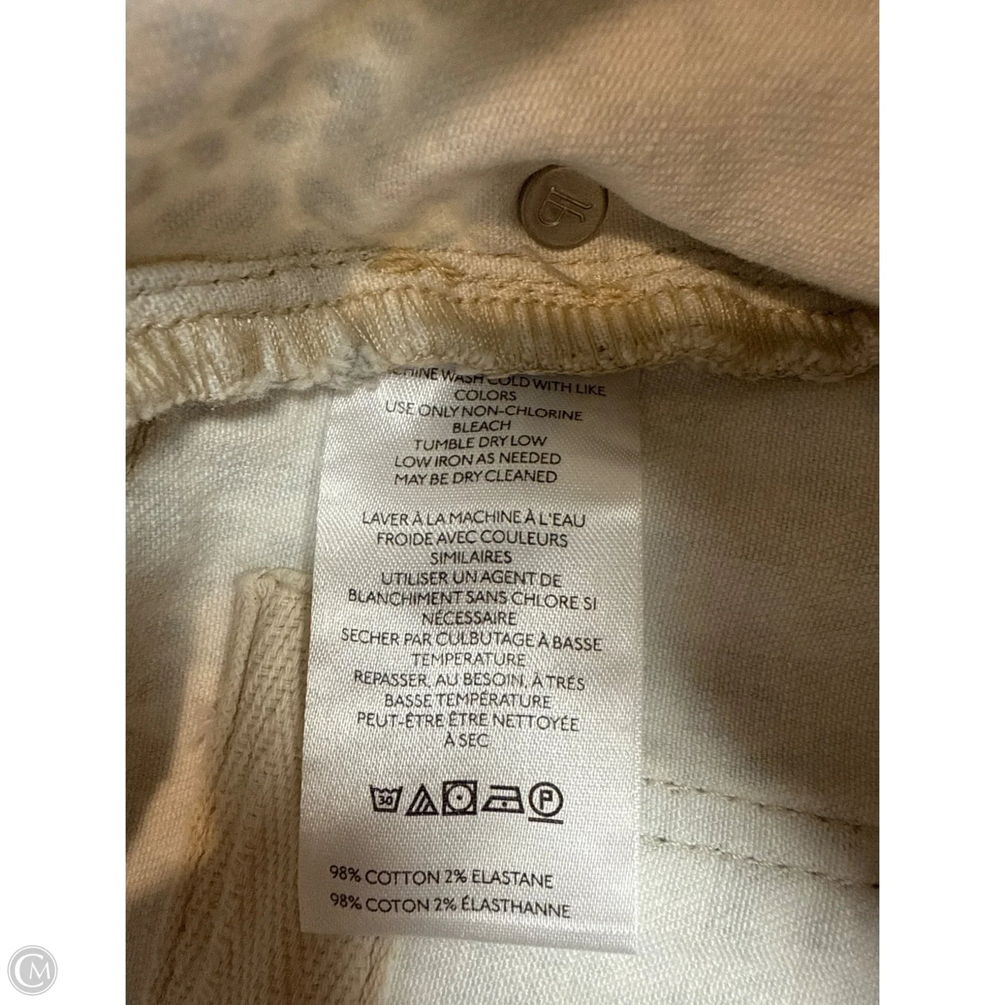 Jeans Straight By Pilcro In Animal Print, Size: 6