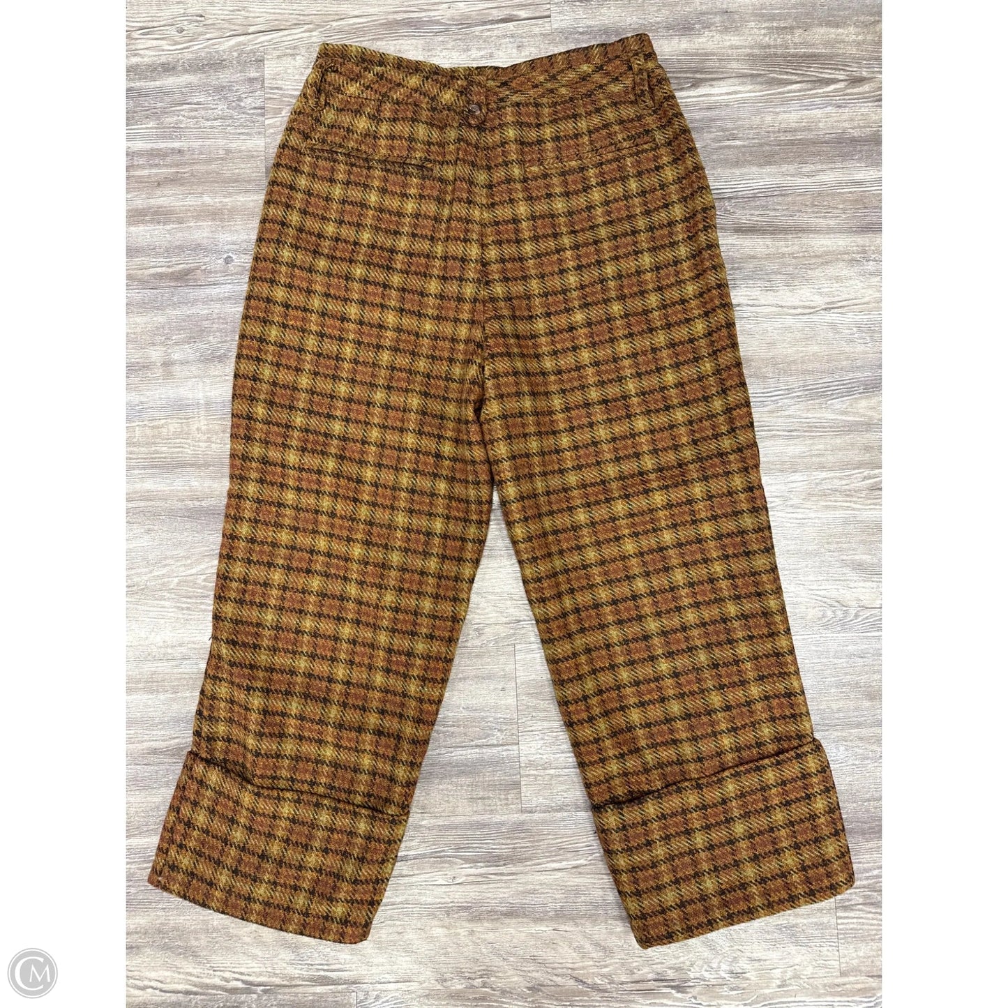 Pants Other By Free People In Plaid Pattern, Size: 14