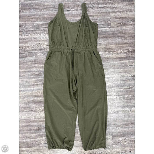 Jumpsuit By Abercrombie And Fitch In Green, Size: 1x