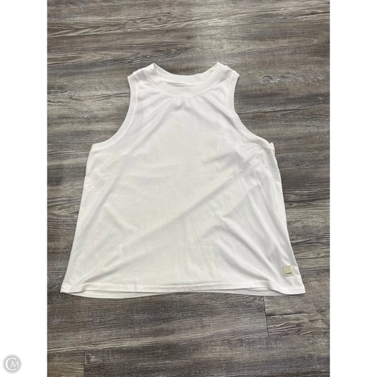 Athletic Tank Top By Vuori In White, Size: Xs