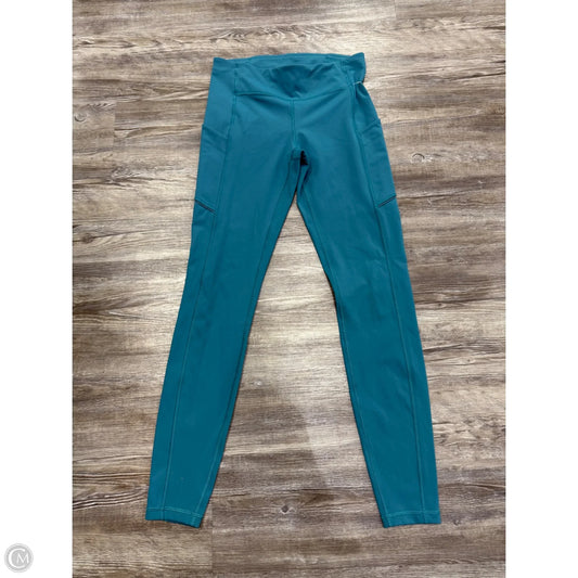 Athletic Leggings By Lululemon In Teal, Size: 6