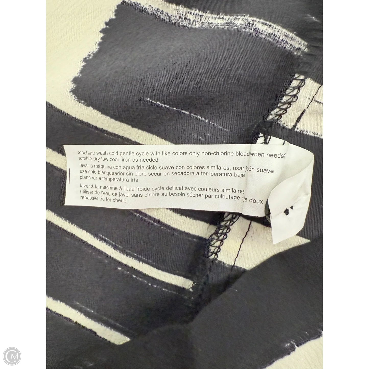 Dress Casual Short By Eloquii In Black & White, Size: 28