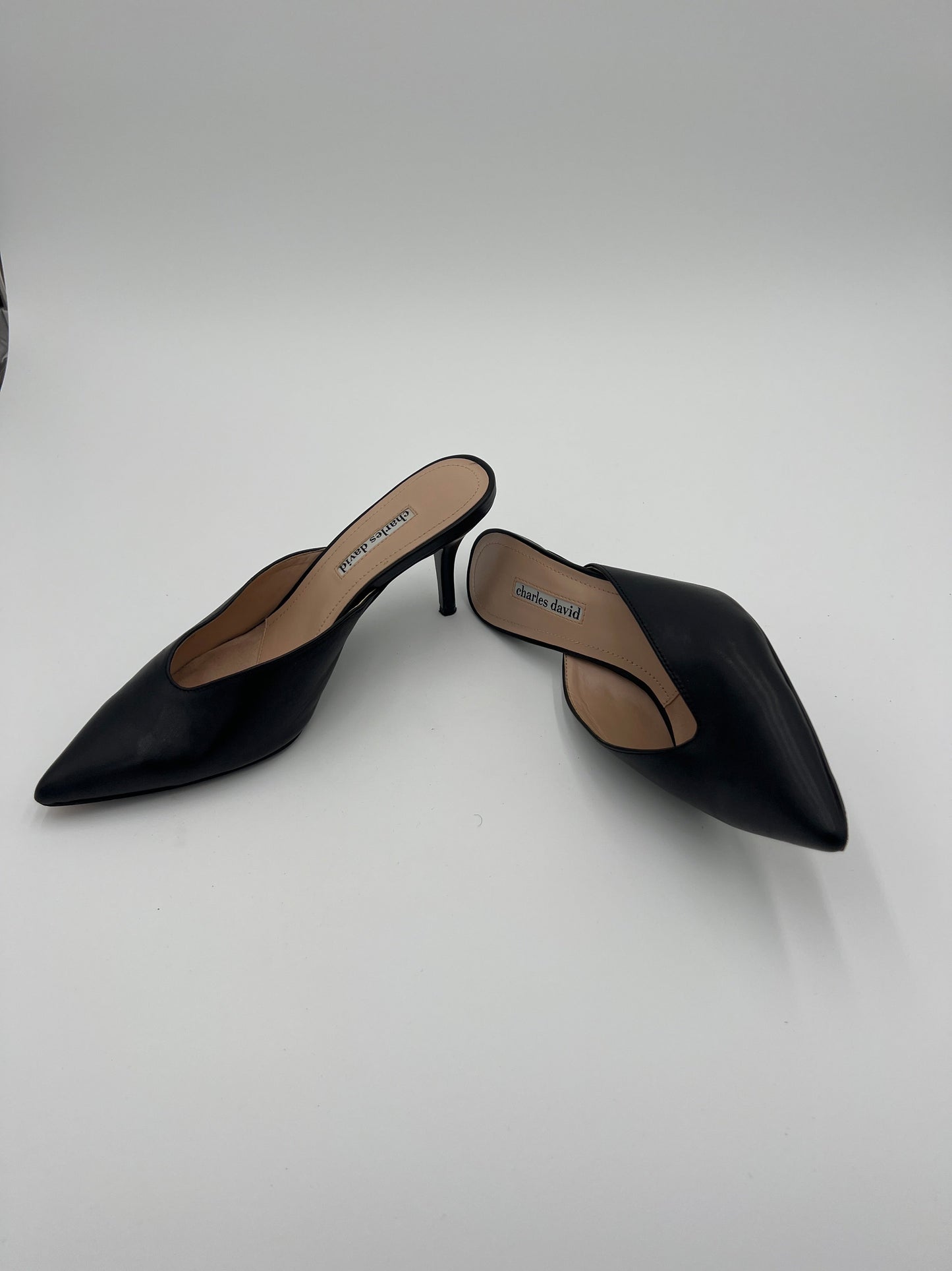 Black Shoes Designer Charles David, Size 8.5