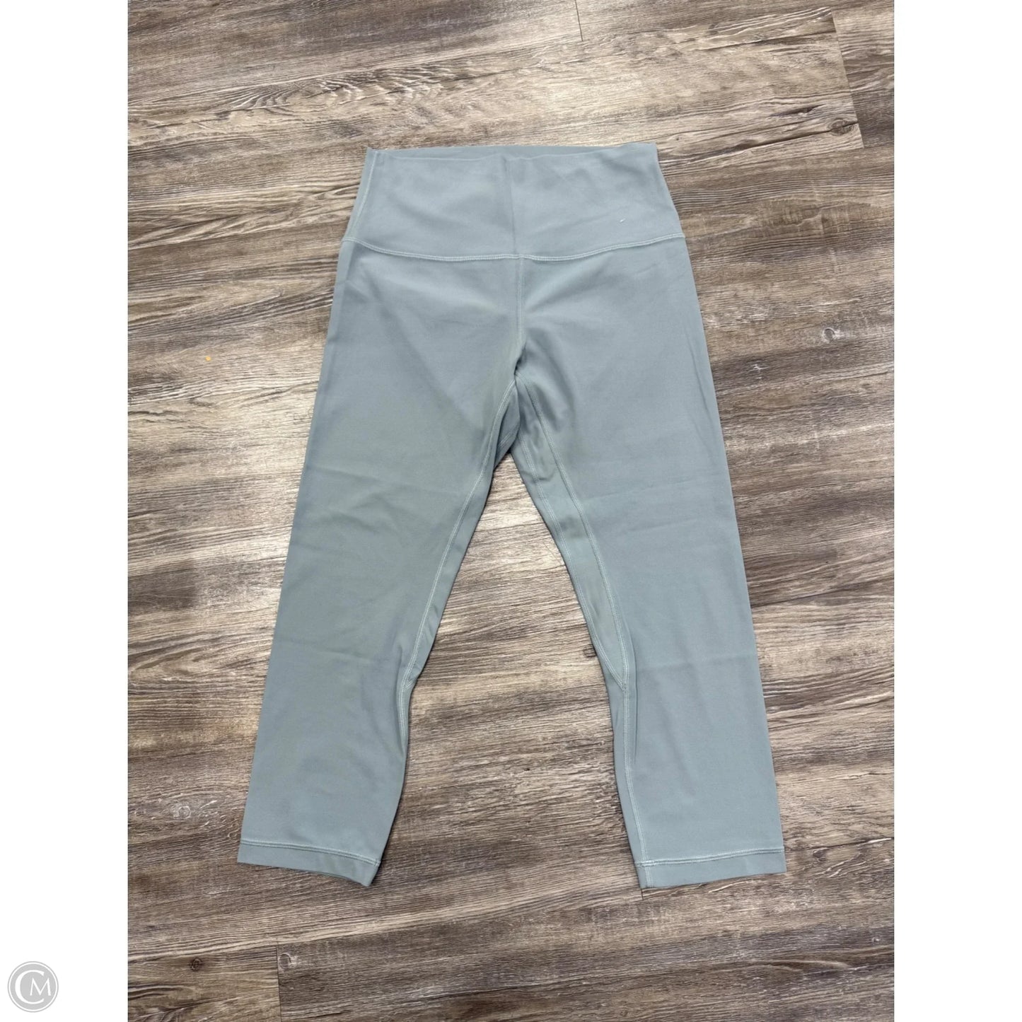 Athletic Leggings Capris By Lululemon In Blue, Size: 8