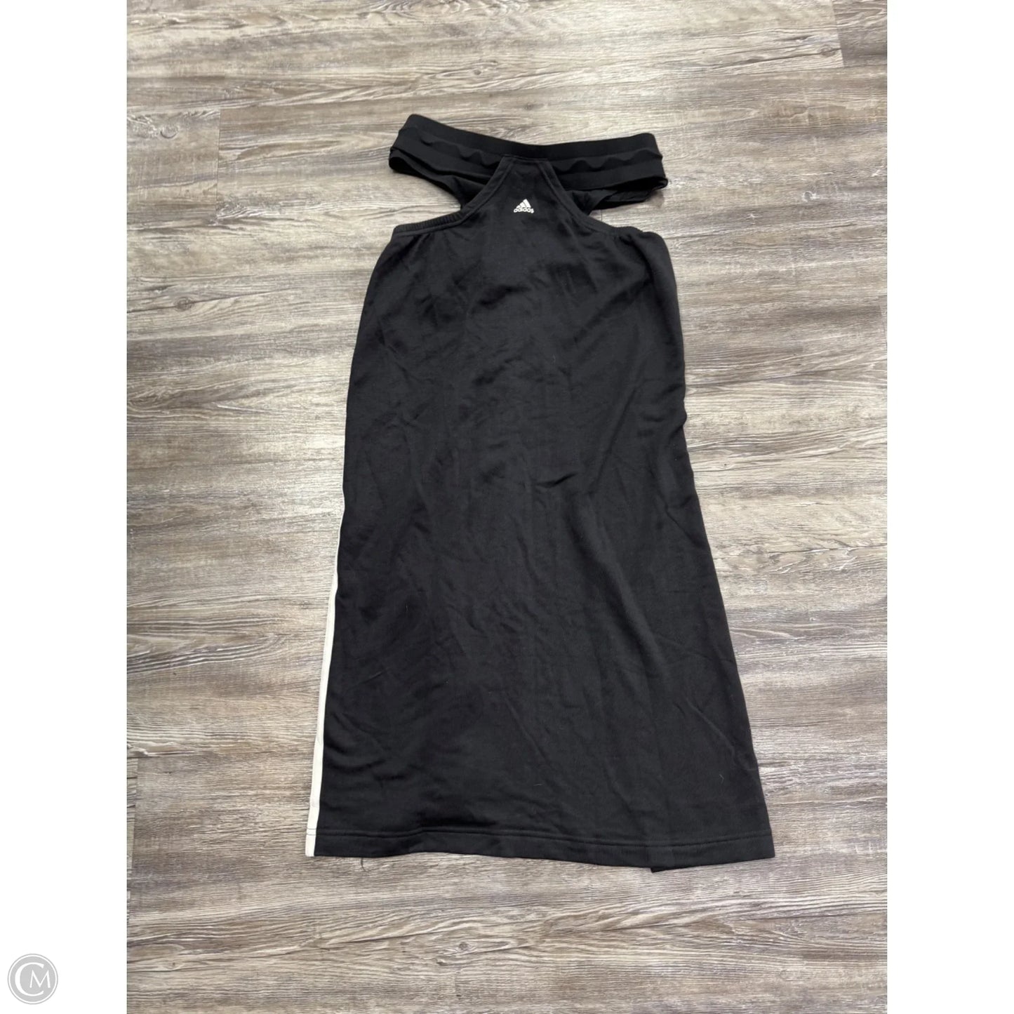 Skirt Midi By Adidas In Black & White, Size: L