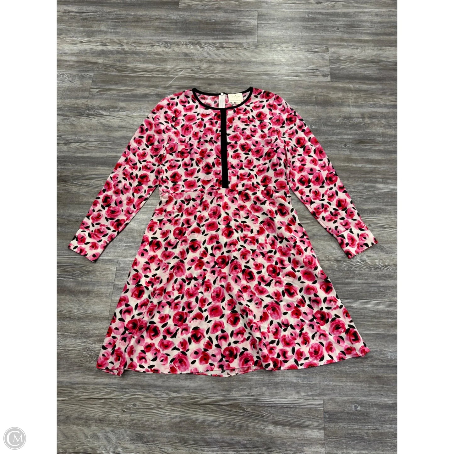 Dress Designer By Kate Spade In Floral Print, Size: 12