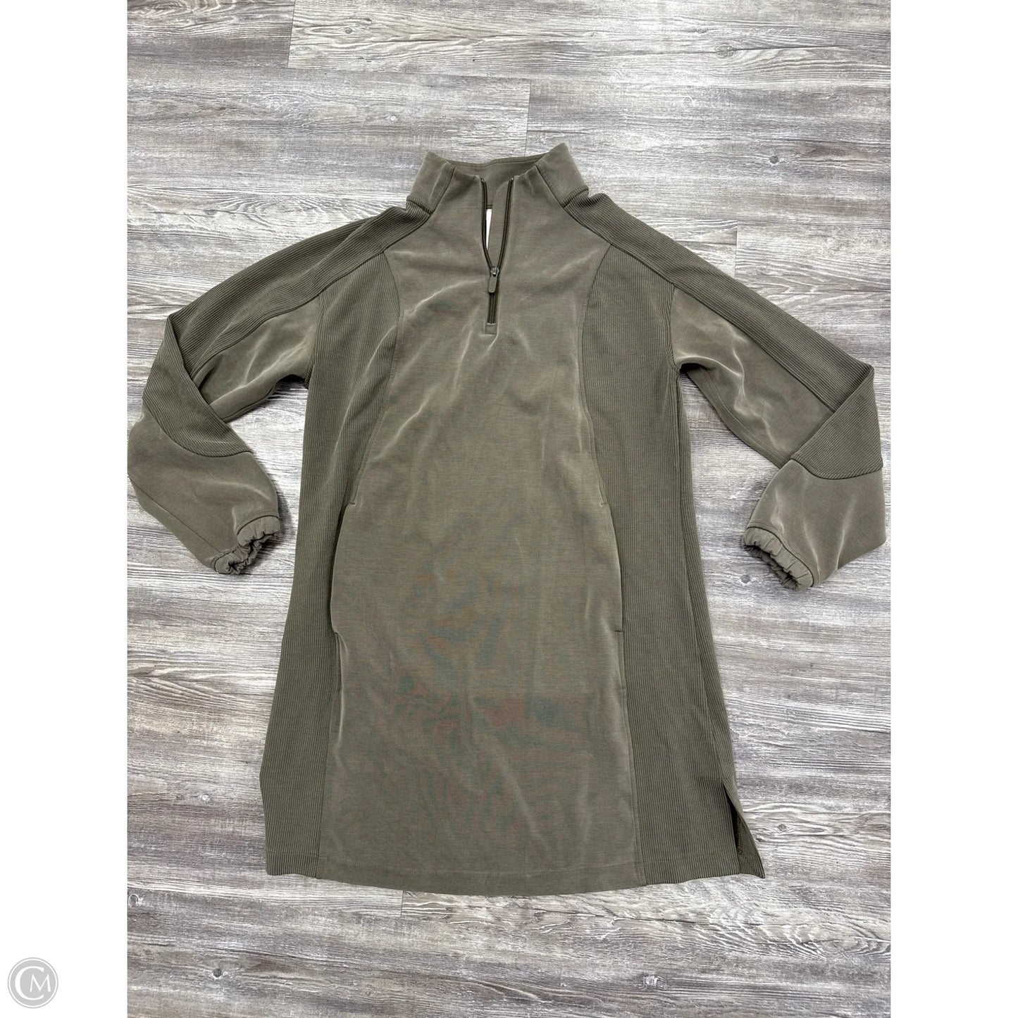 Athletic Dress By Lululemon In Green, Size: L