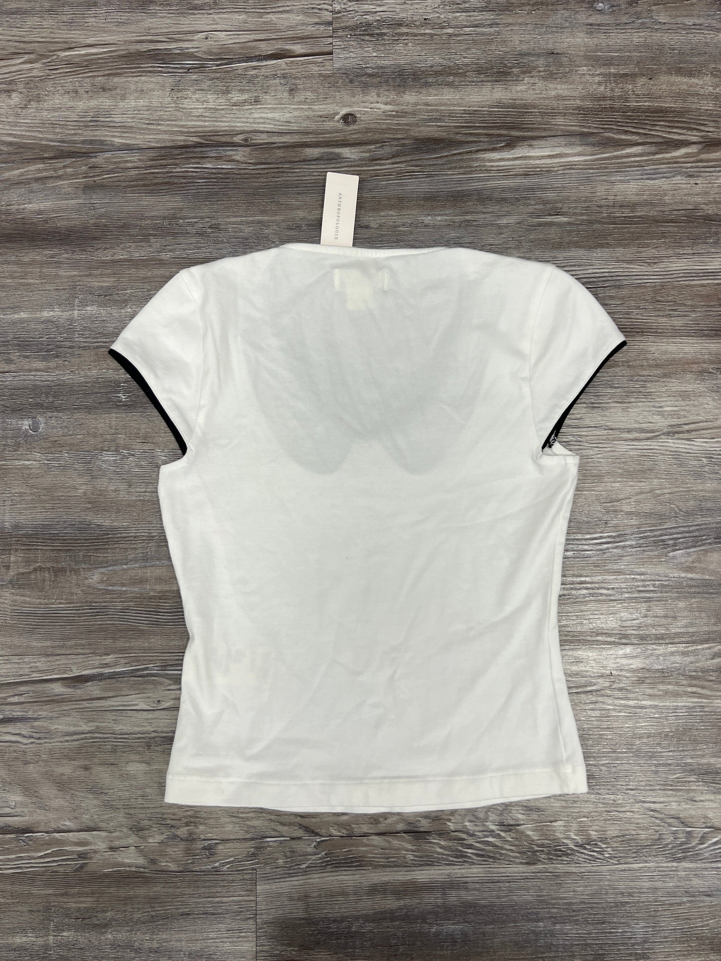 Top Short Sleeve By Maeve In White, Size: Xs