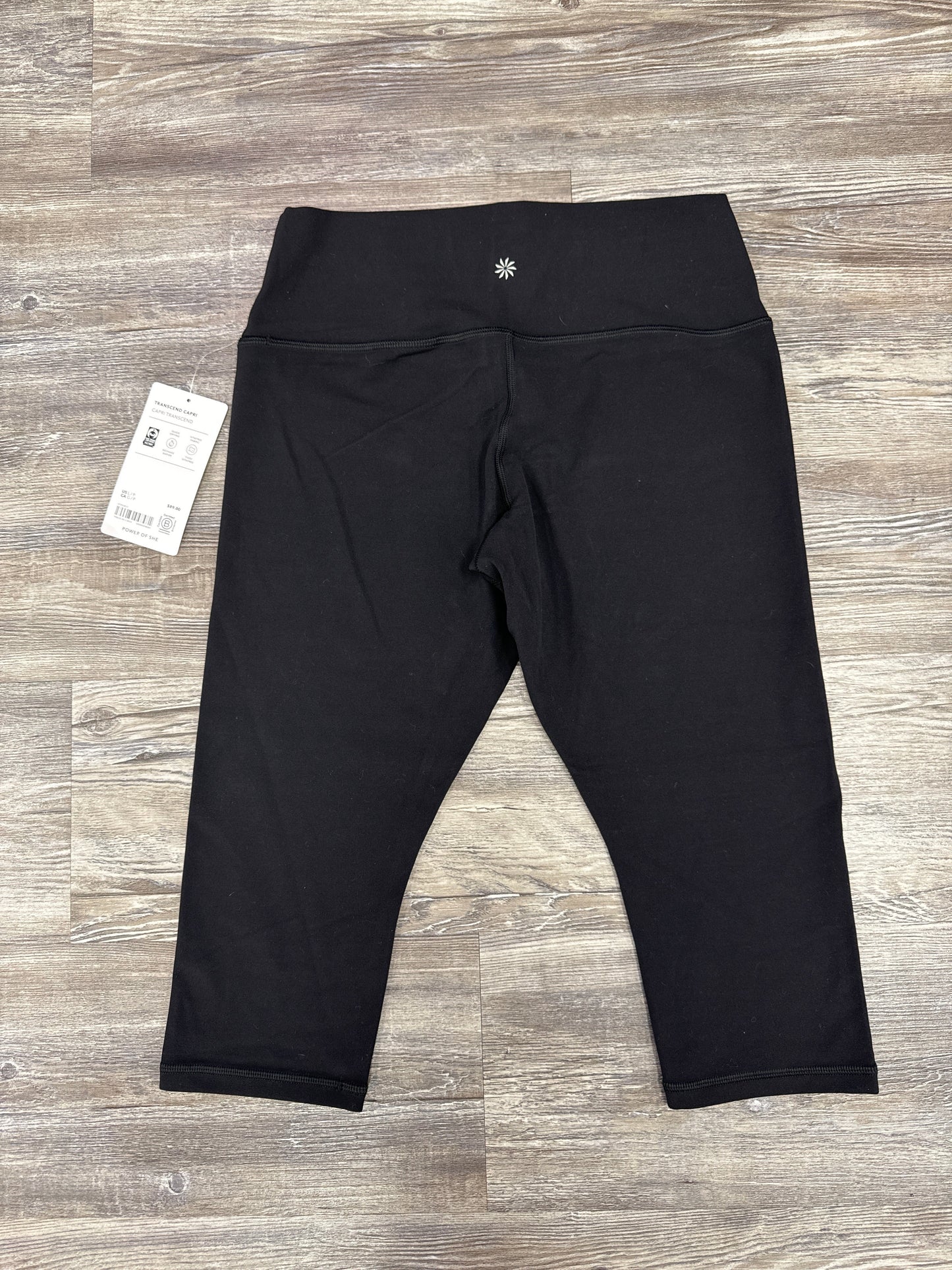 Athletic Capris By Athleta In Black, Size: L