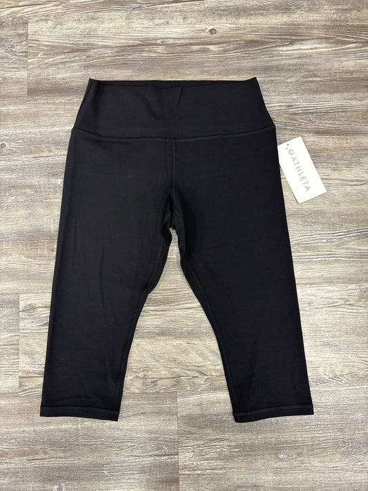 Athletic Capris By Athleta In Black, Size: L