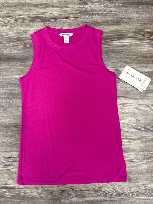 Athletic Tank Top By Athleta In Pink, Size: Xxs