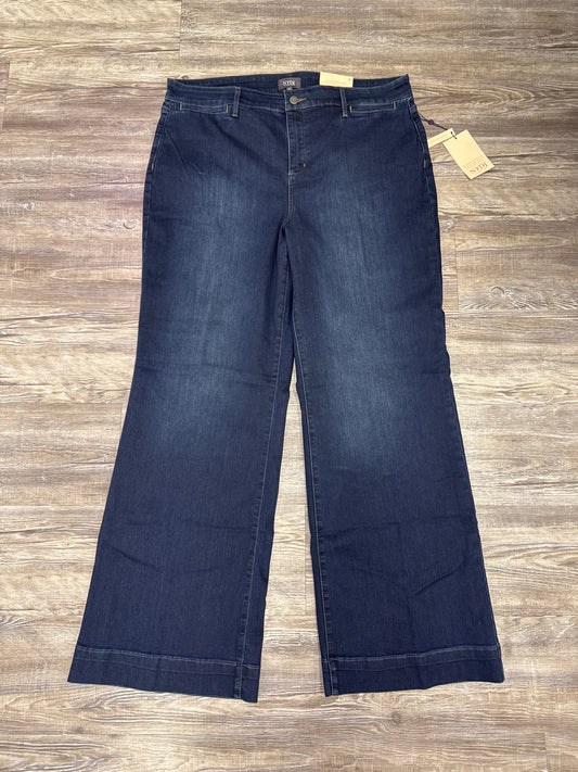 Jeans Designer By Not Your Daughters Jeans In Blue Denim, Size: 18