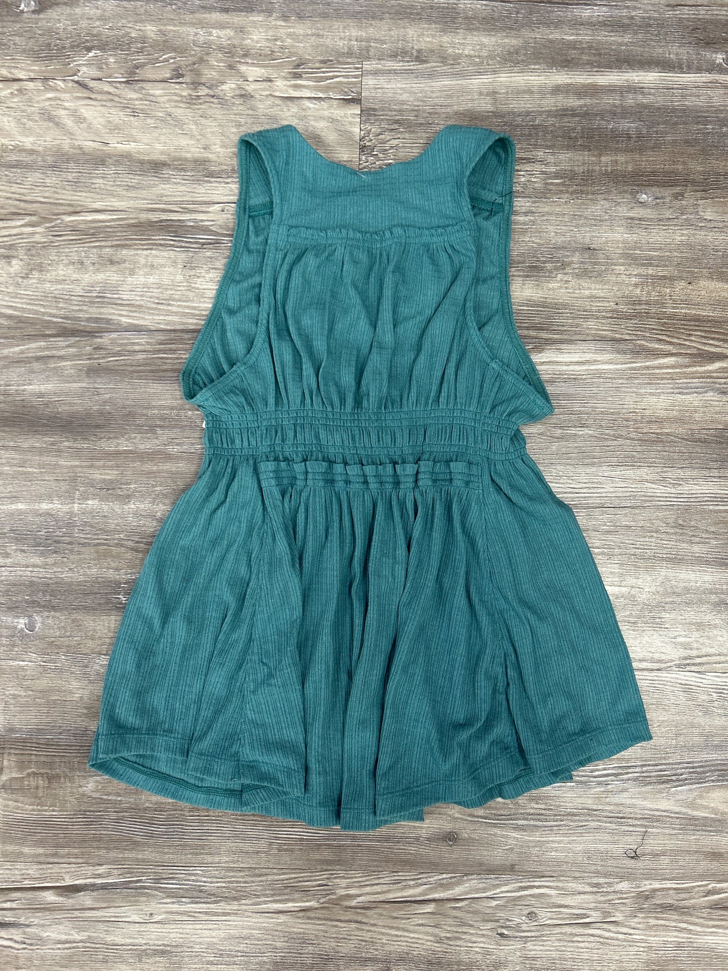 Top Sleeveless By Free People In Teal, Size: S