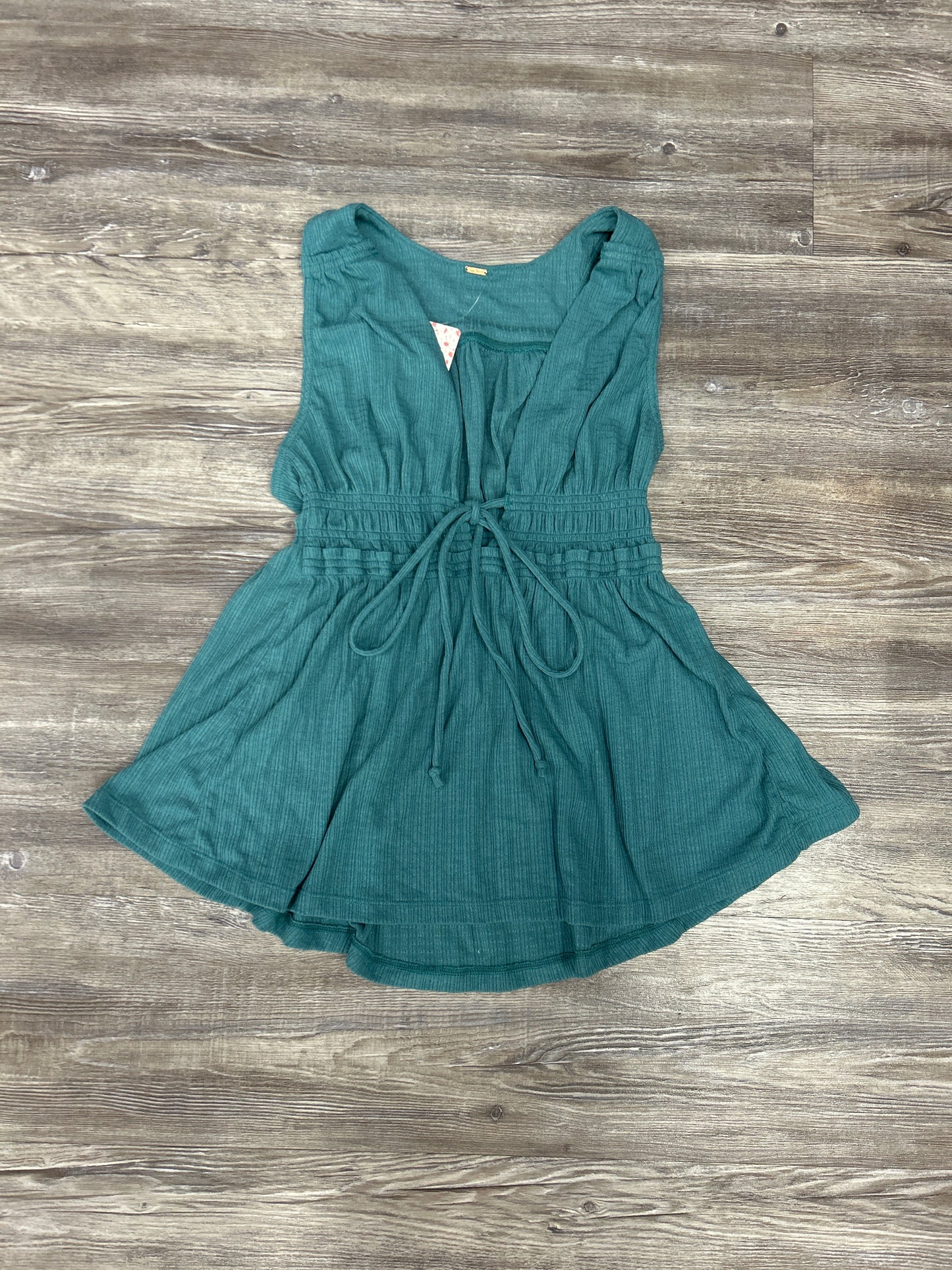 Top Sleeveless By Free People In Teal, Size: S