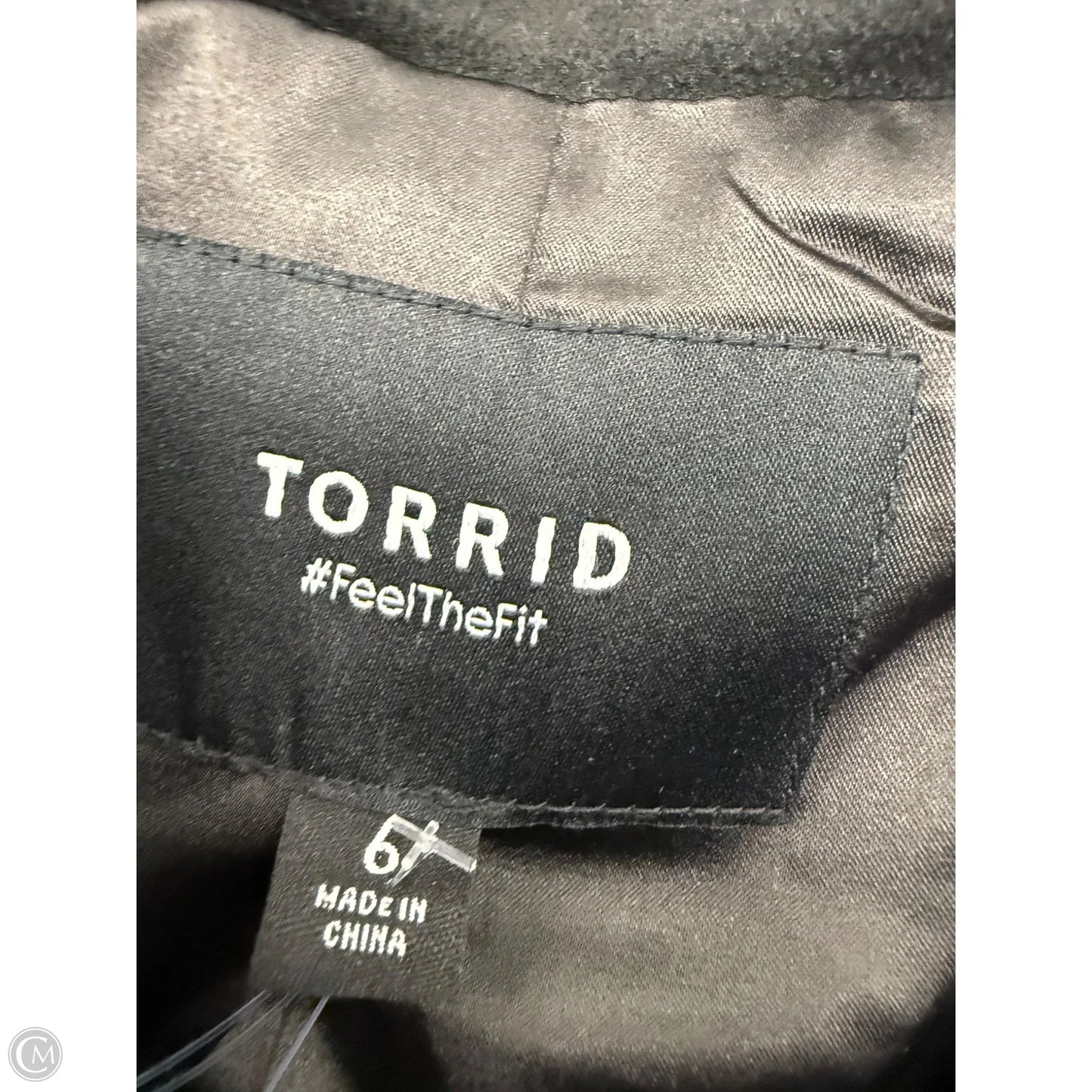 Jacket Other By Torrid In Black, Size: 6X