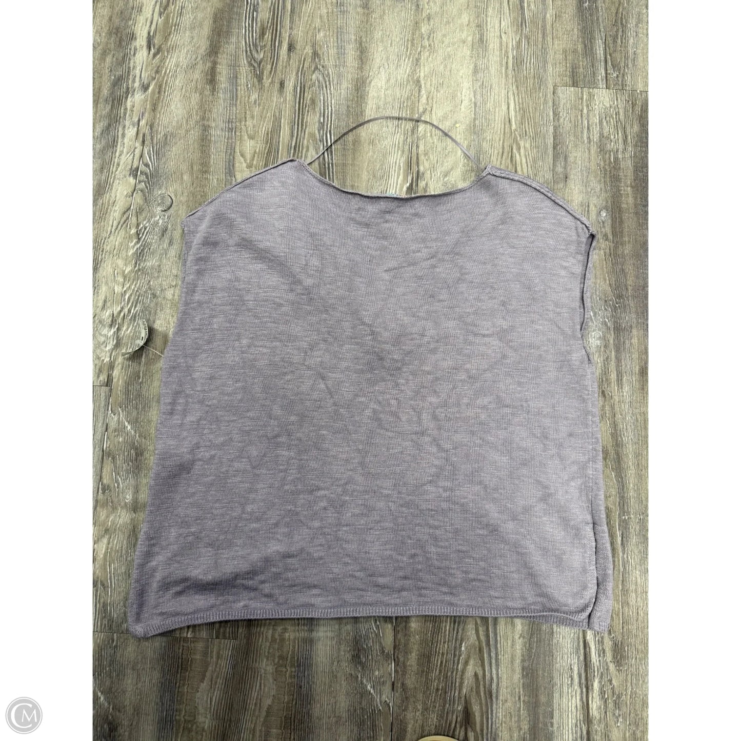 Top Short Sleeve By Free People In Purple, Size: Xs