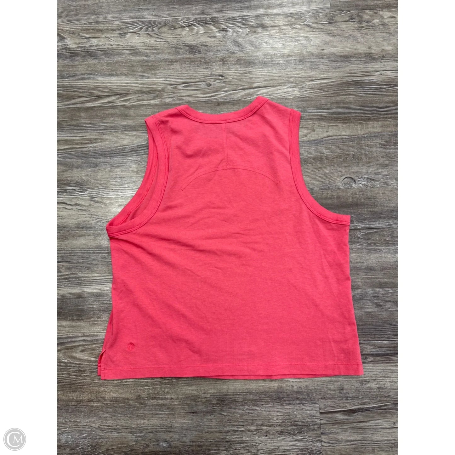 Athletic Tank Top By Lululemon In Pink, Size: 8