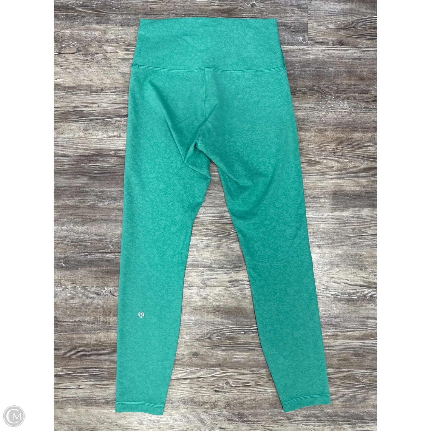 Athletic Leggings By Lululemon In Green, Size: 4
