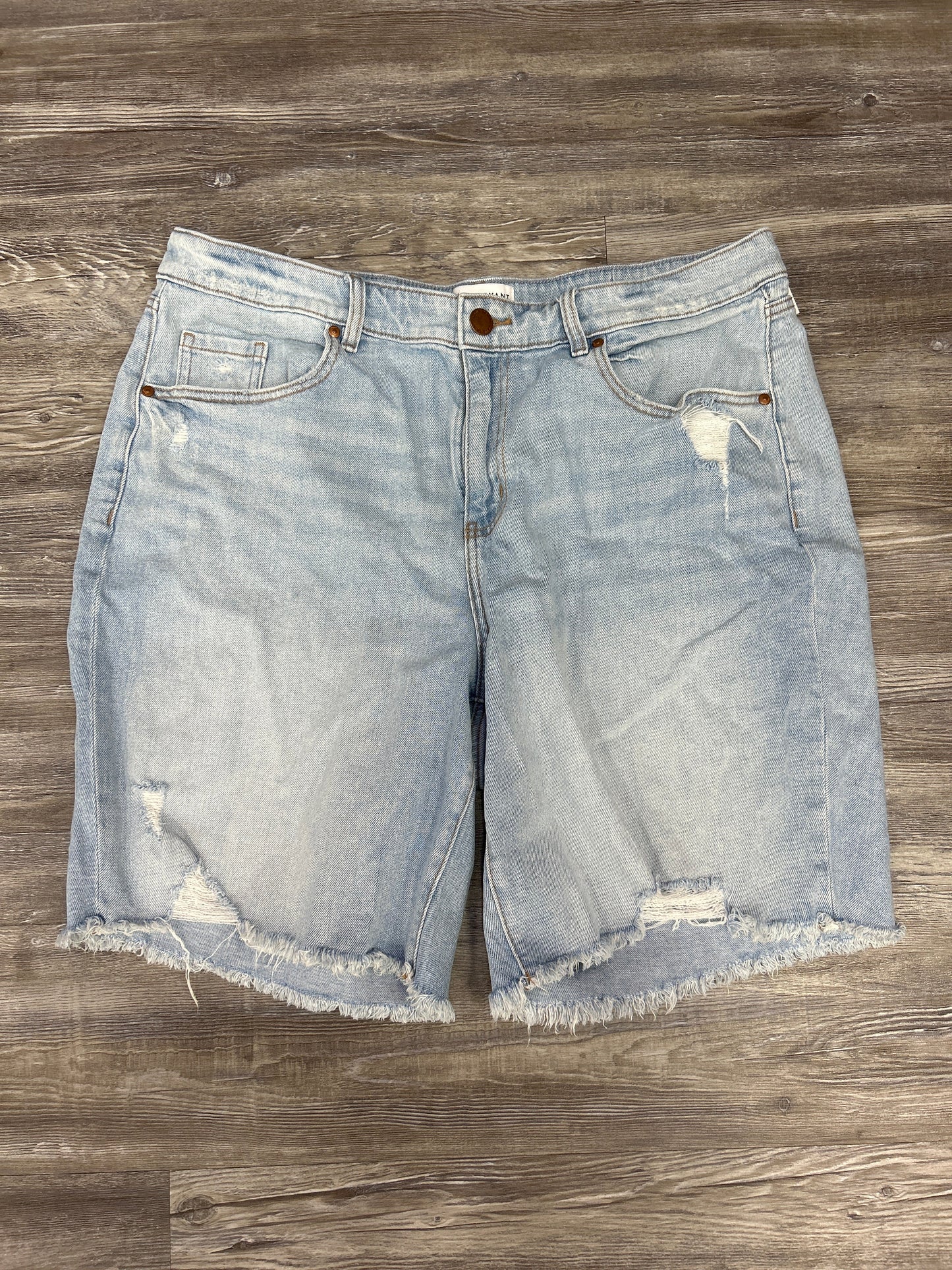 Shorts By Lane Bryant In Blue Denim, Size: 16