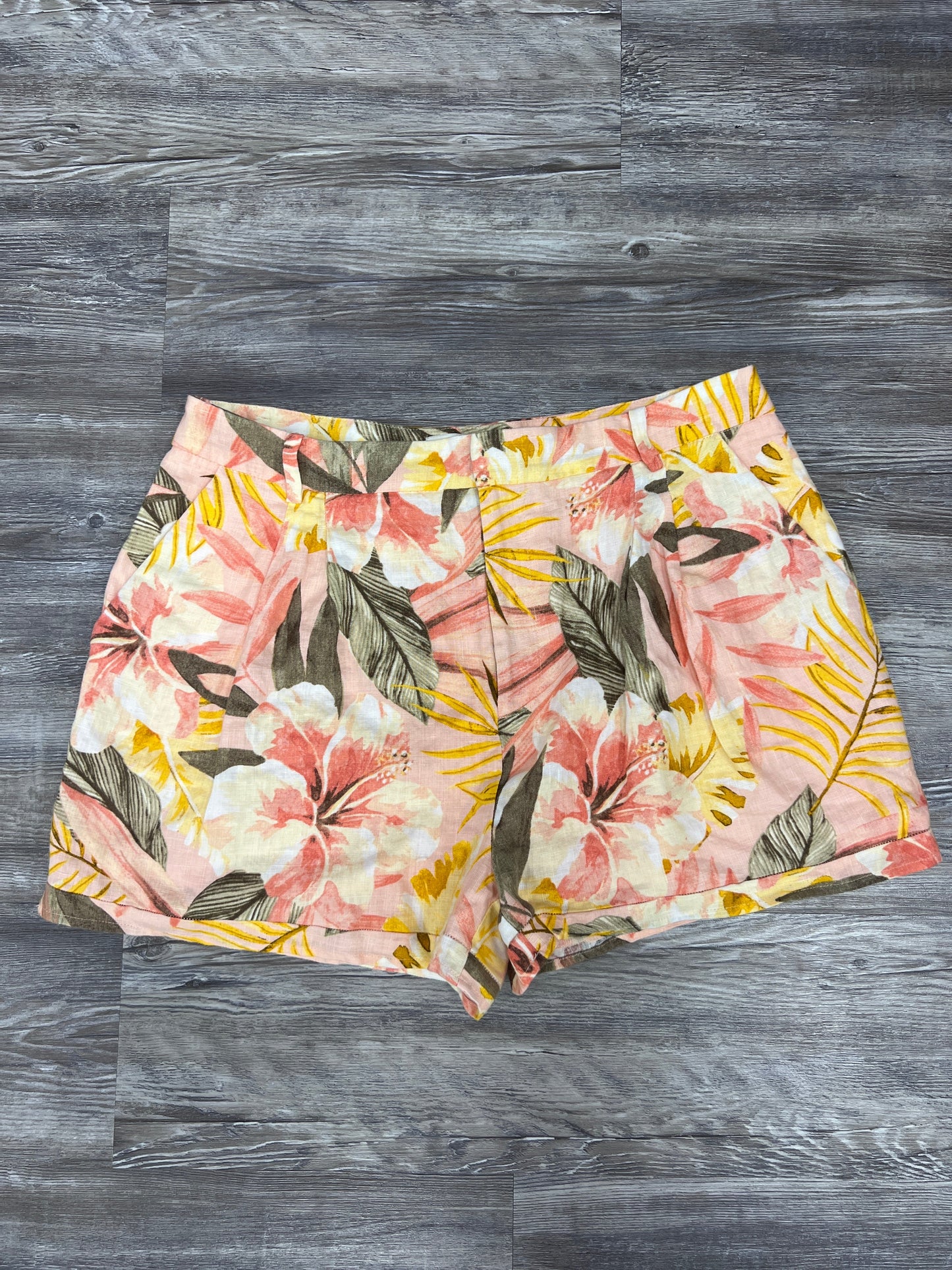 Floral Print Shorts Joie, Size 12