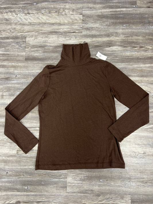 Brown Top Long Sleeve Banana Republic, Size M