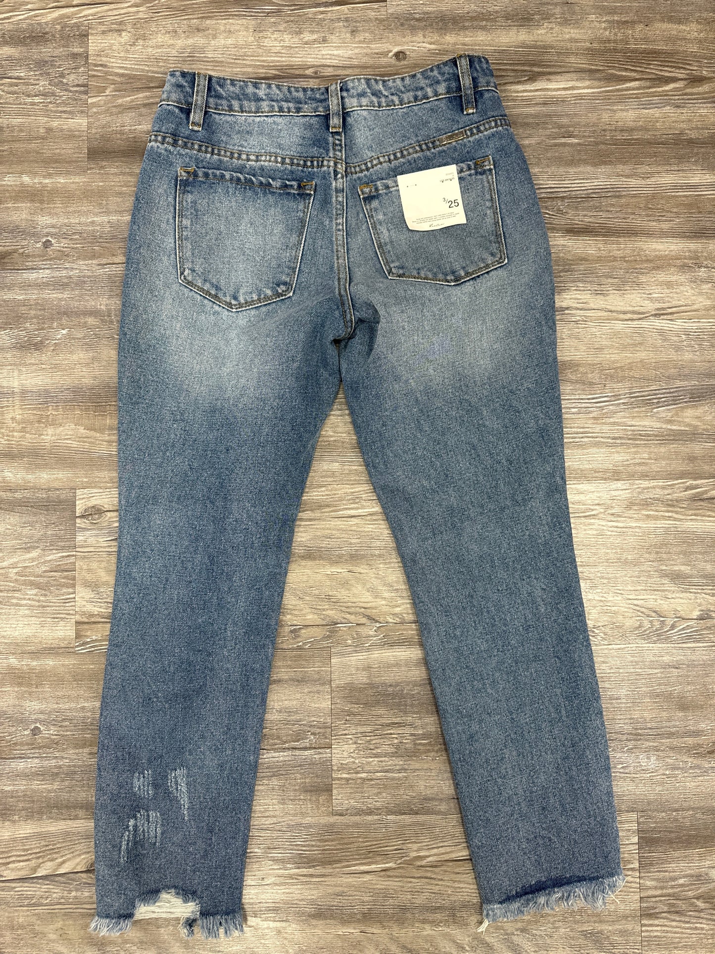 Jeans Straight By Kancan In Blue Denim, Size: 0