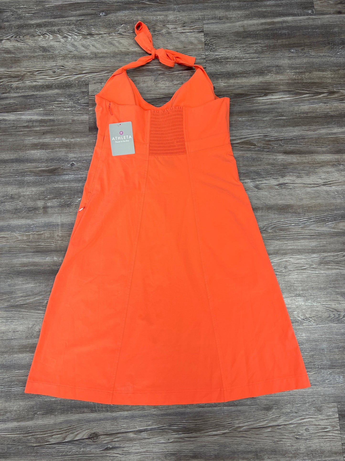 Athletic Dress By Athleta In Orange, Size: 10