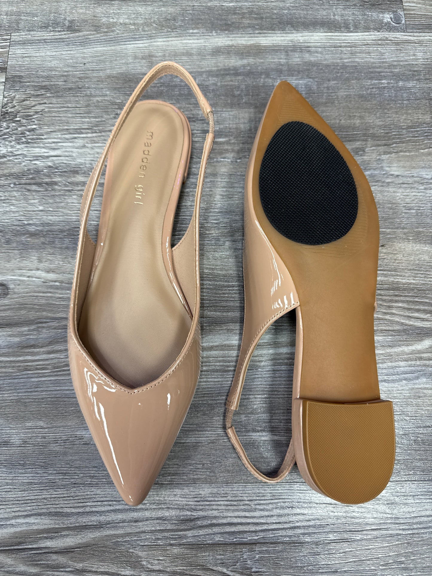 Shoes Flats By Madden Girl In Tan, Size: 9