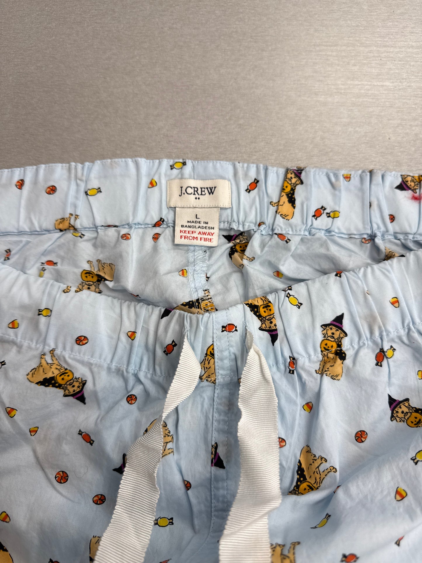 Pajama Pants By J. Crew In Multi-colored, Size: L