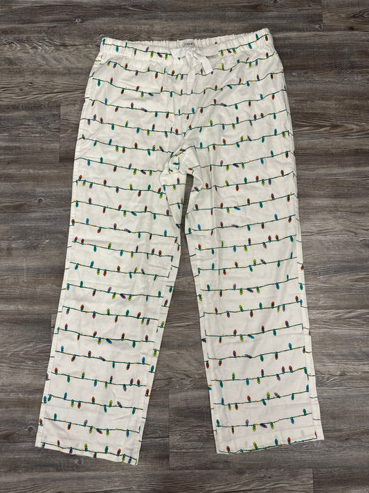 Pajama Pants By J. Crew In Multi-colored, Size: L