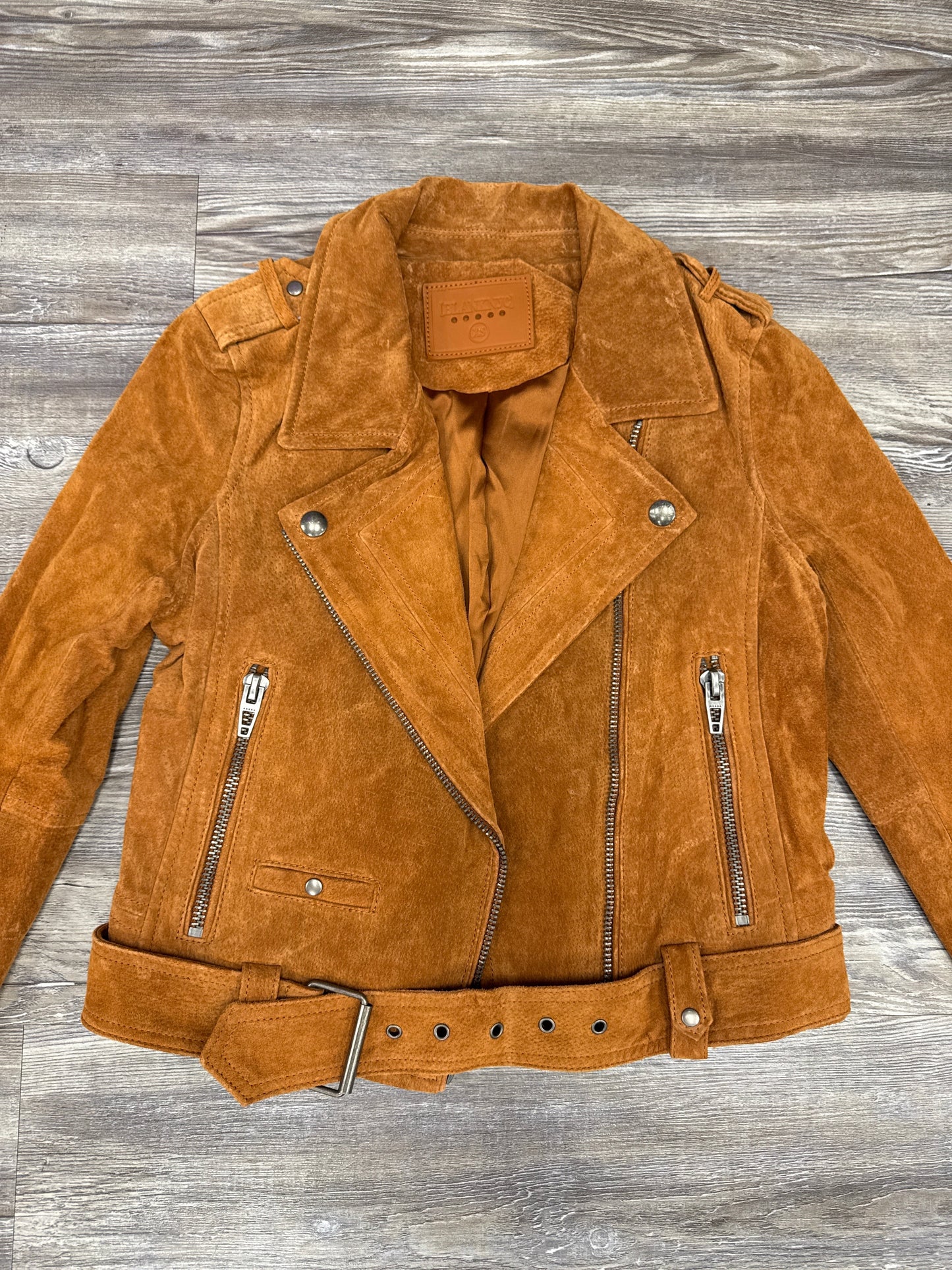 Jacket Leather By Blanknyc In Tan, Size: Xs