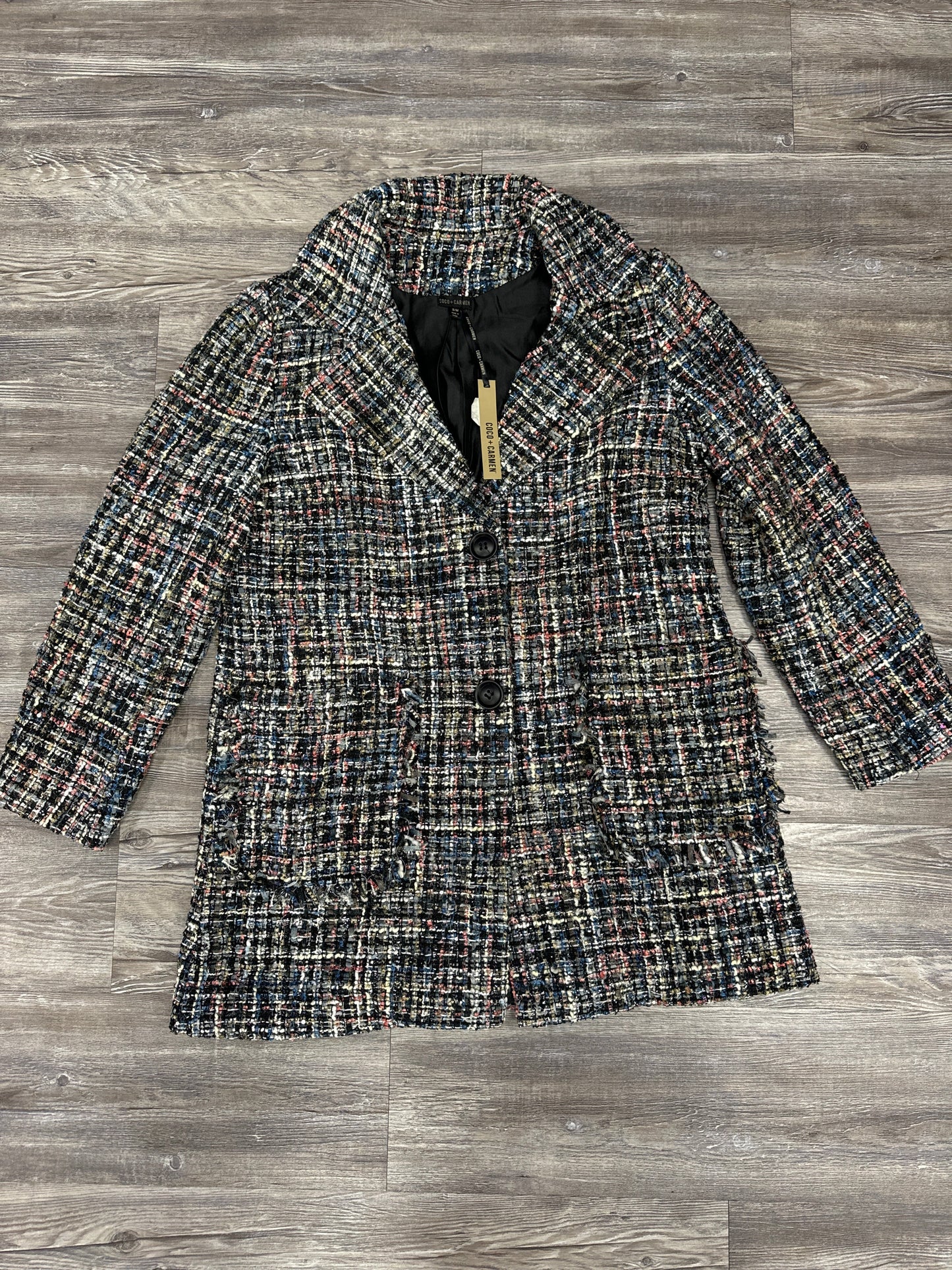 Blazer By Coco And Carmen In Plaid Pattern, Size: S