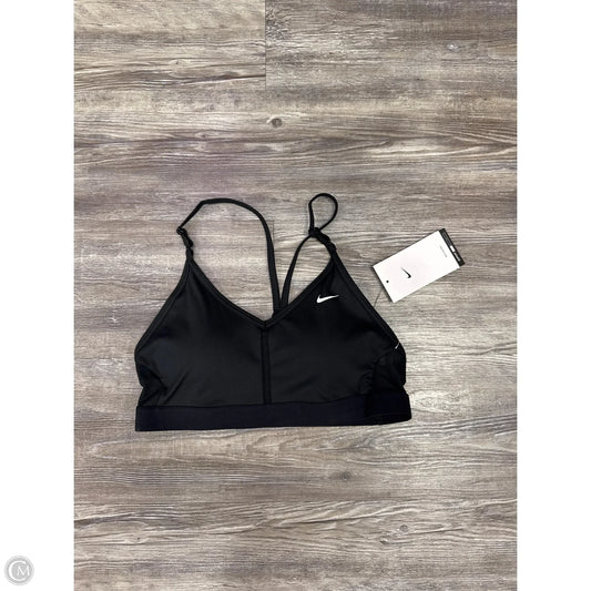 Athletic Bra By Nike Apparel In Black, Size: M