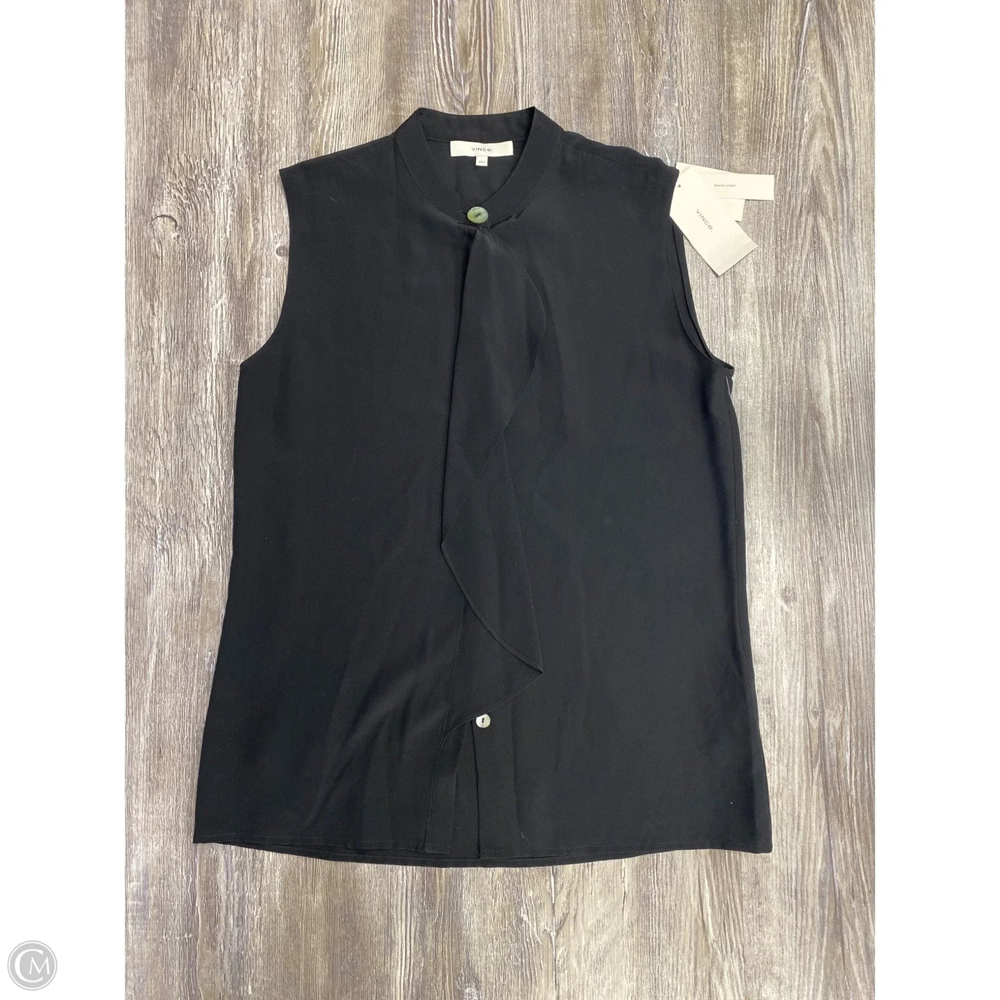 Top Sleeveless By Vince In Black, Size: Xxs