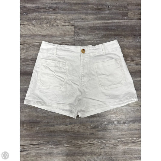 Shorts By Maeve In White Denim, Size: 18