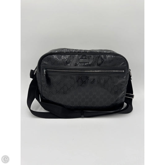 Crossbody Luxury Designer By Gucci, Size: Large