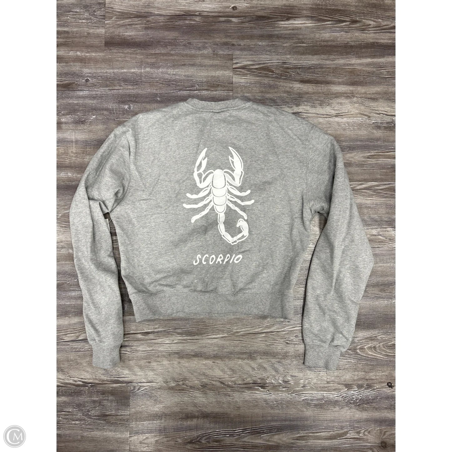 Sweatshirt Designer By Good American In Grey, Size: M