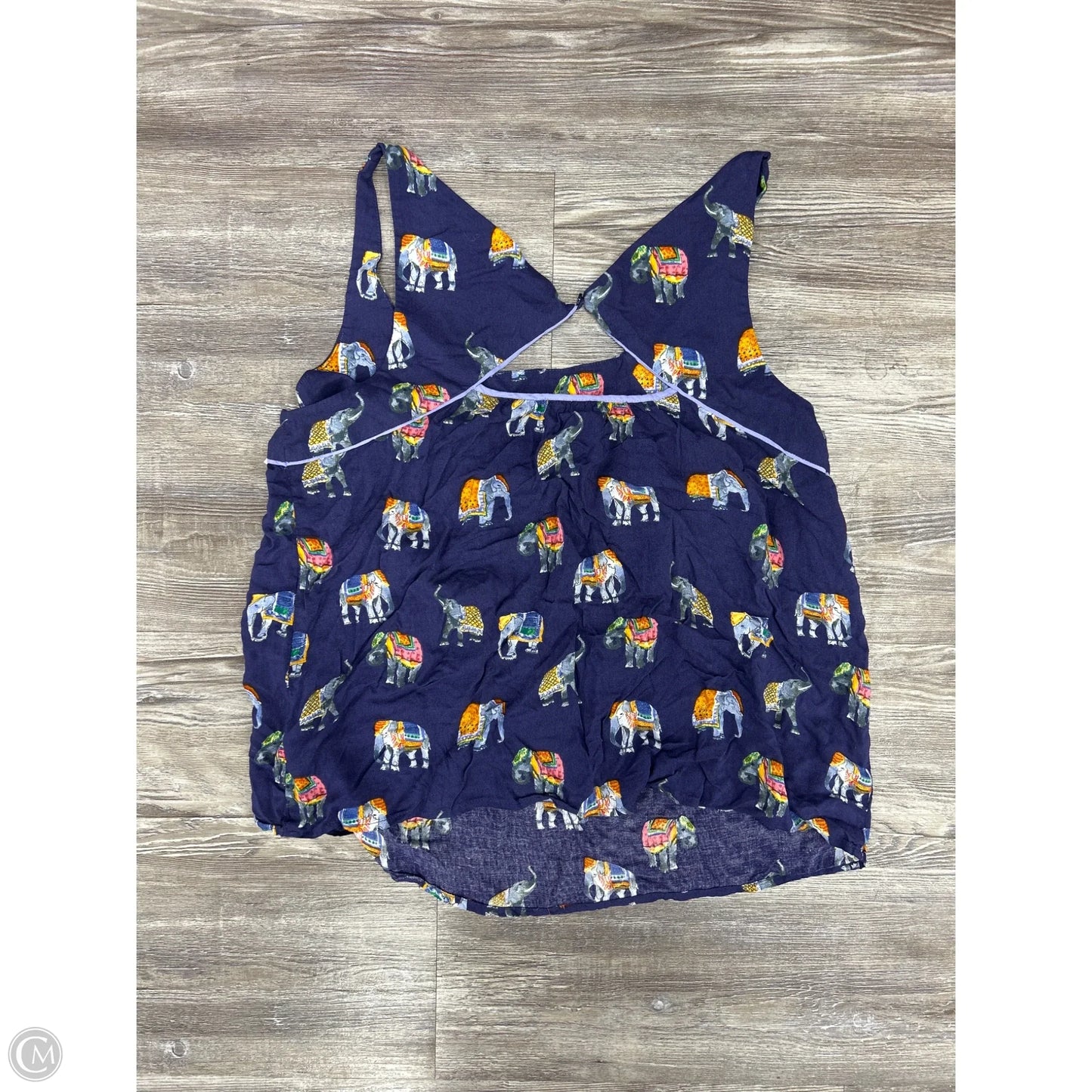 Top Sleeveless By Maeve In Blue, Size: M