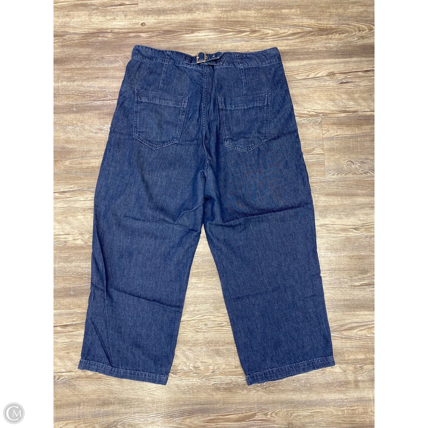 Jeans Wide Leg By Pilcro In Blue Denim, Size: 14