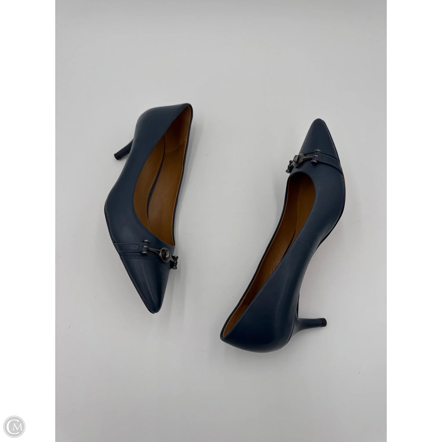 Shoes Designer By Coach In Navy, Size: 8.5
