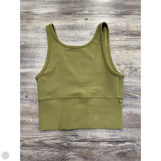 Athletic Tank Top By Lululemon In Green, Size: S