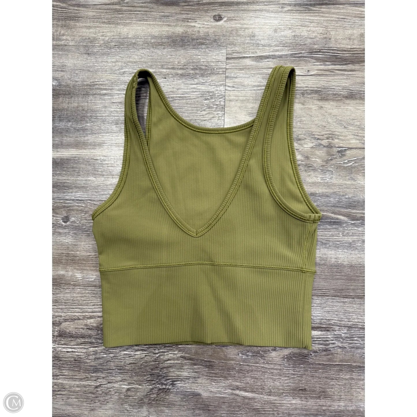 Athletic Tank Top By Lululemon In Green, Size: S