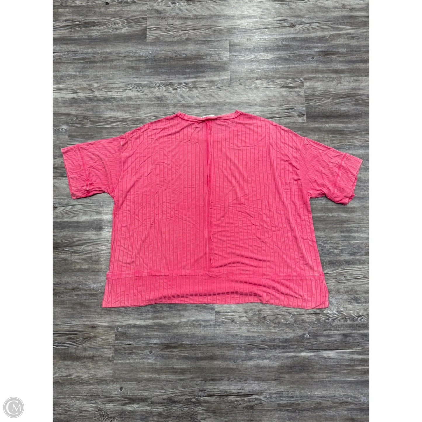 Top Long Sleeve By Zenana Outfitters In Pink, Size: 2x