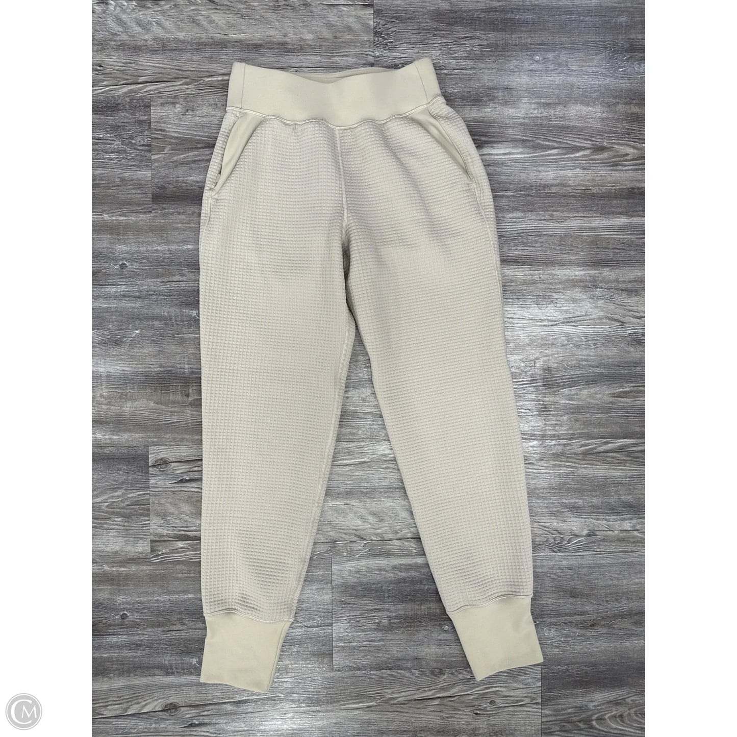 Athletic Pants By Lululemon In Tan, Size: 4
