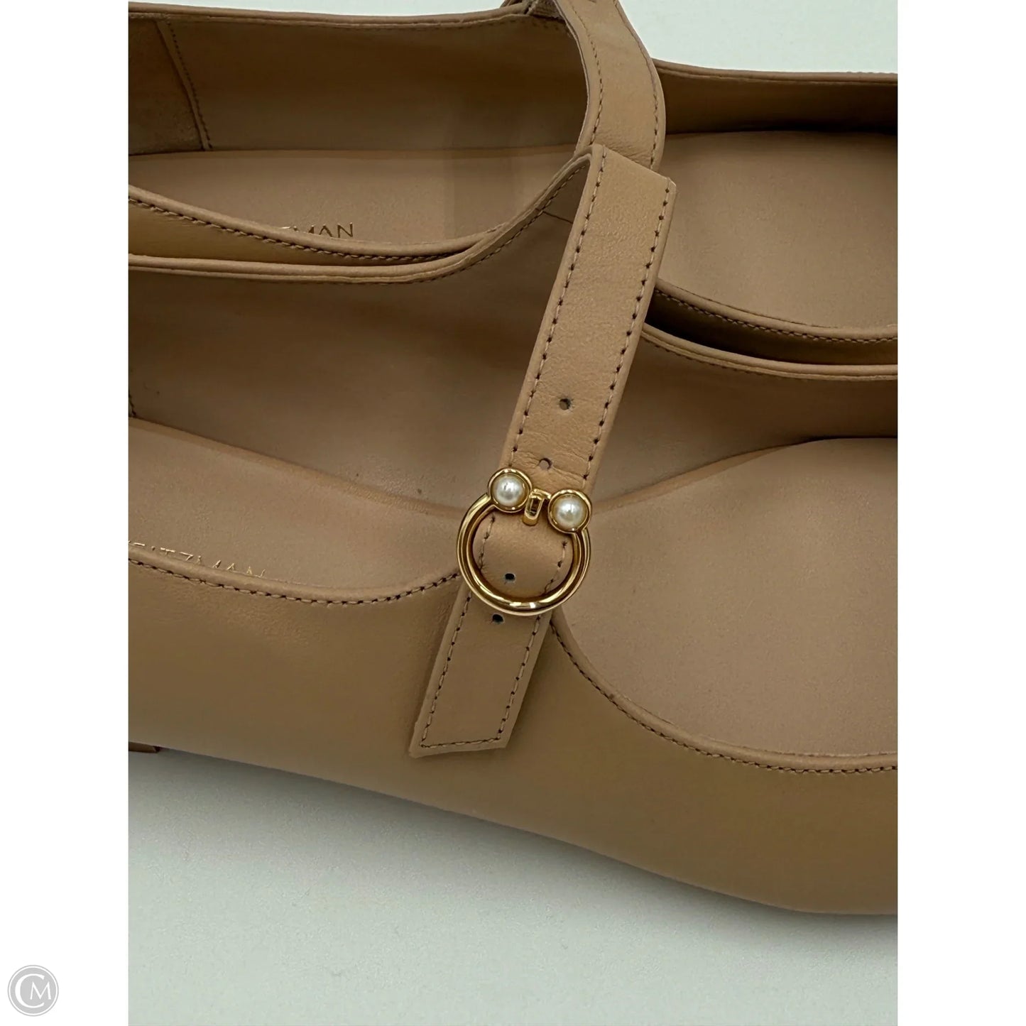 Shoes Designer By Stuart Weitzman In Tan, Size: 9.5